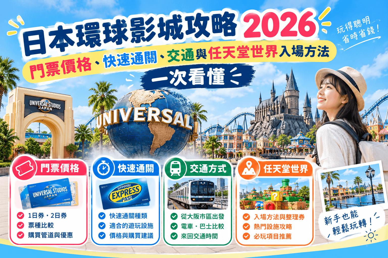 (中山)日本環球影城攻略2026|門票價格、快速通關、交通與任天堂世界入場方法一次看懂