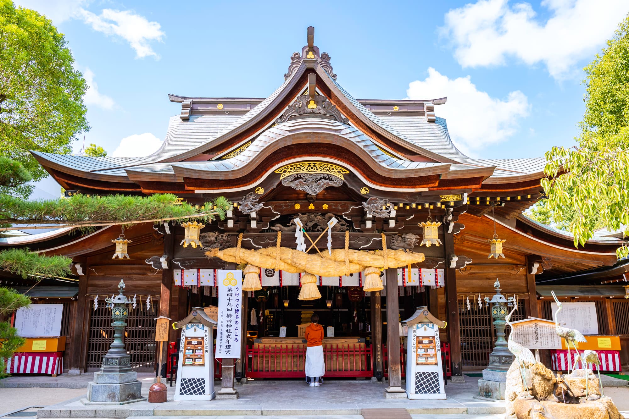福岡・櫛田神社完全攻略|祭典、夜間參拜、賞櫻與周邊美食一次了解!
